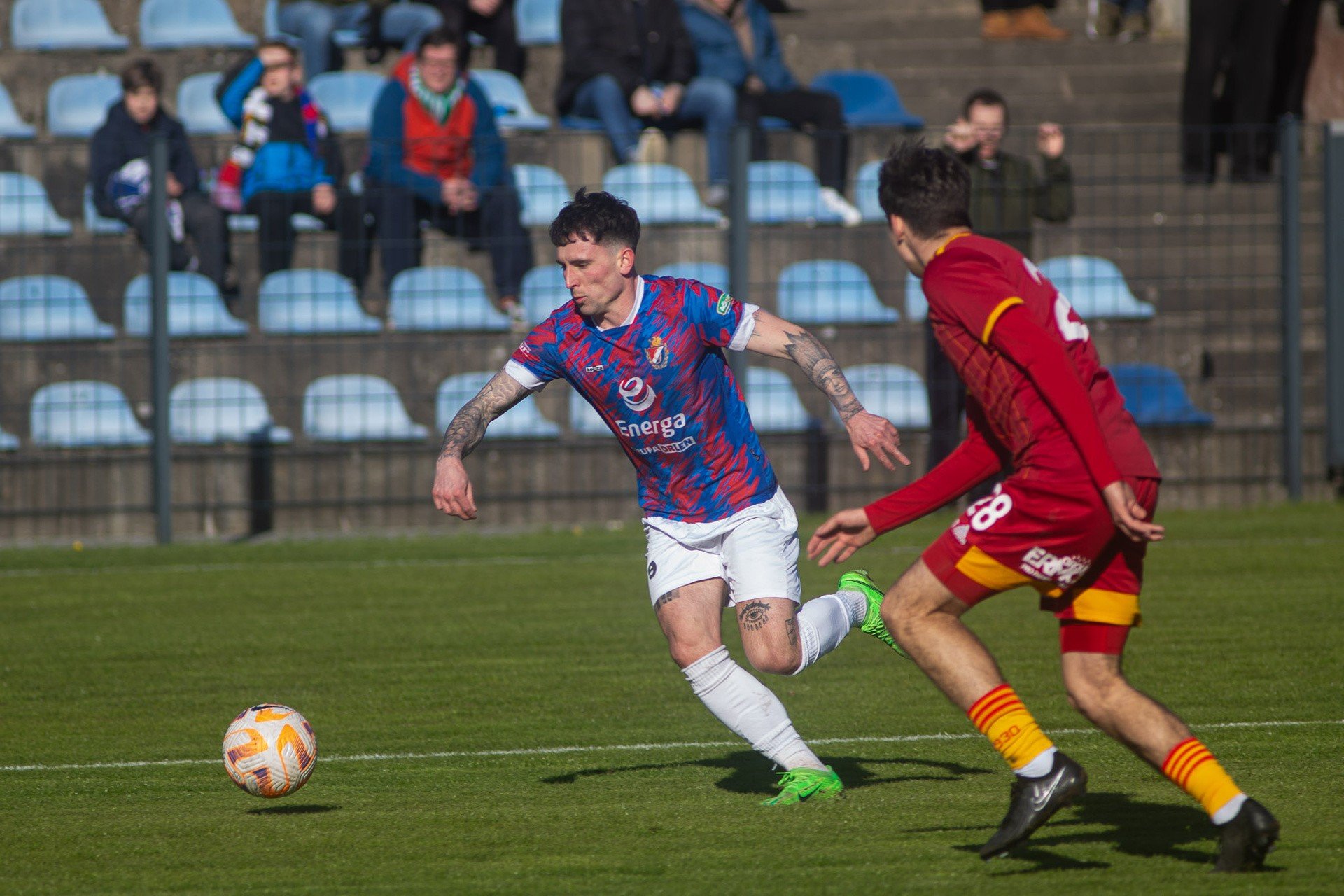 Energa Gryf Słupsk supera a Chojniczankę II Chojnice 5:1. Gran resultado del equipo del entrenador Krzysztof Muller (fotos)