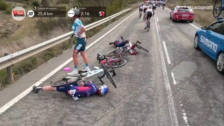Kolarstwo: Marianne Vos wygrywa trzeci etap La Vuelta Femenina 2024. Groźny wypadek, kolarka w szpitalu.