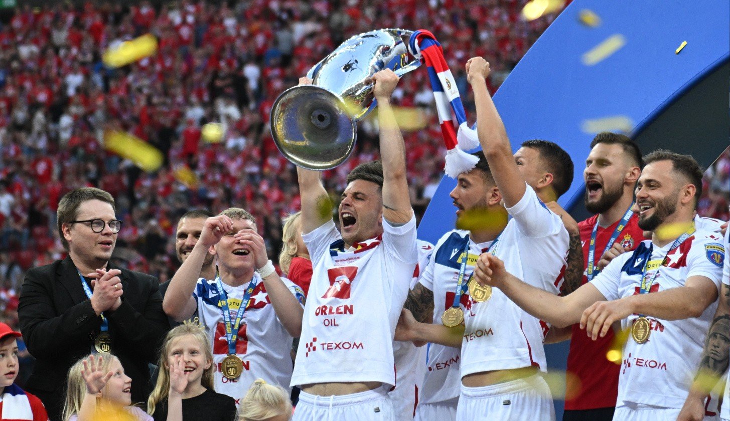 Wisła Kraków zdobyła Fortuna Puchar Polski i zakwalifikowała się do europejskich pucharów. Niezwykły sukces drużyny z pierwszej ligi